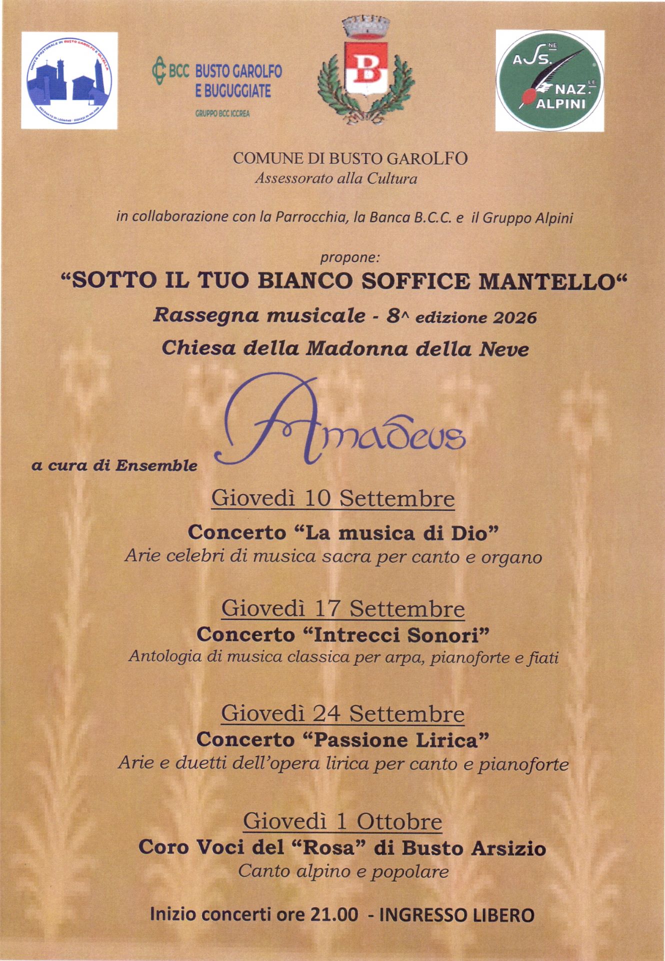 testo descrittivo e loghi
