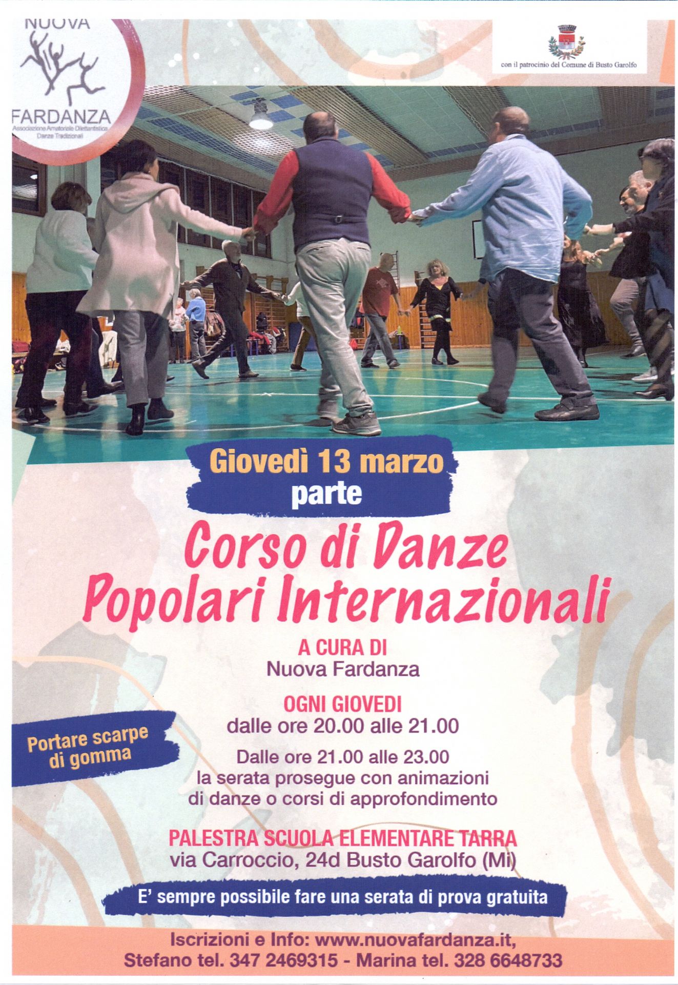 danze e descrizione dell'attività proposta
