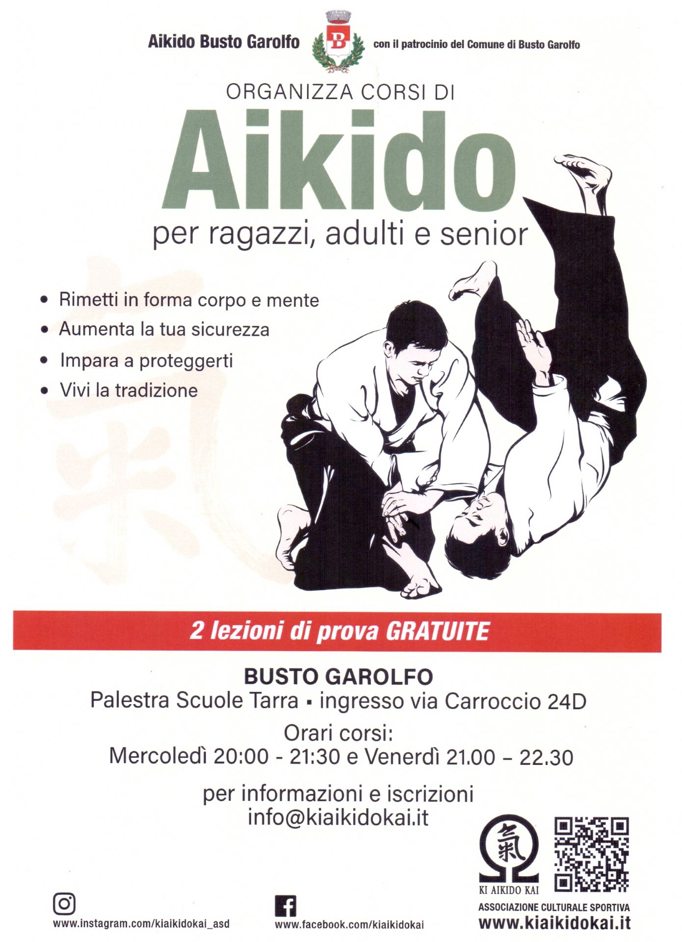 Testo del Corso con atleti