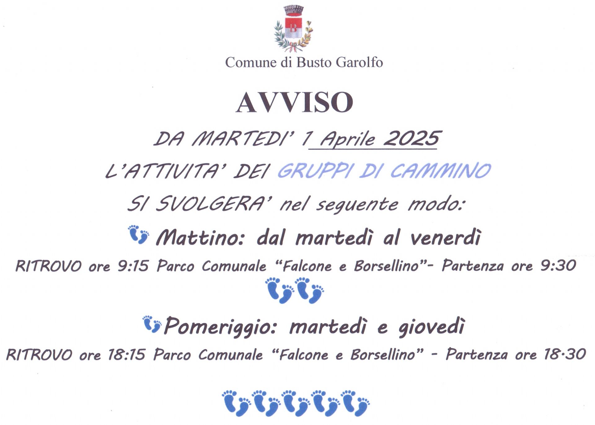 dicitura dell'attività