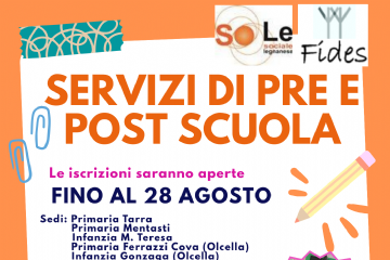 servizi di pre e post scuola