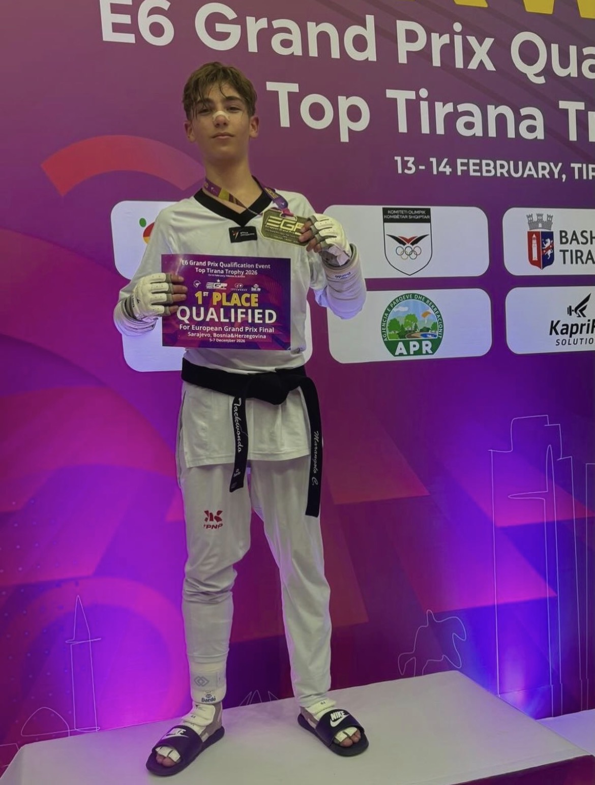 1° Qualificato Marangolo