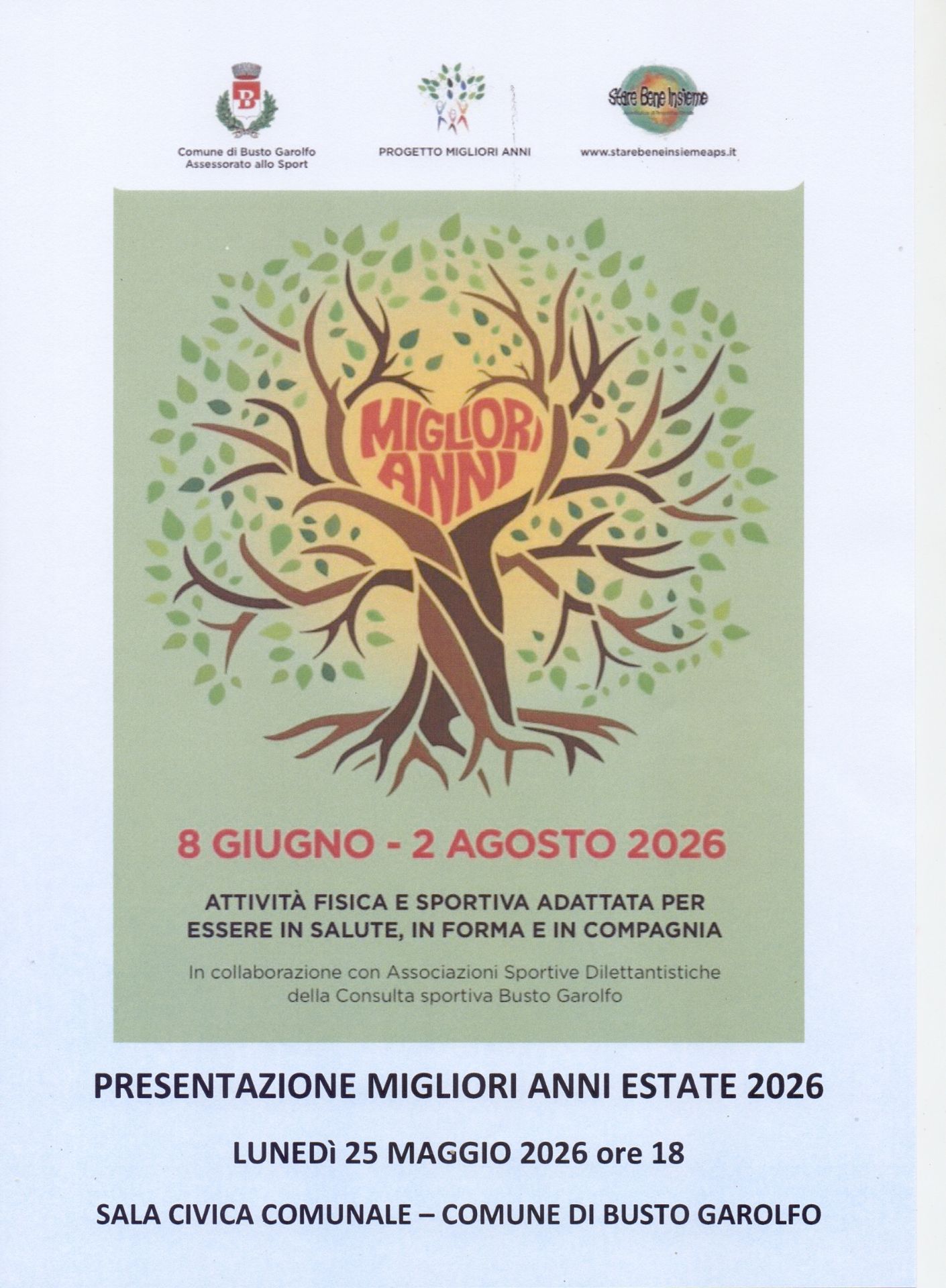 Albero della vita e testo descrittivo