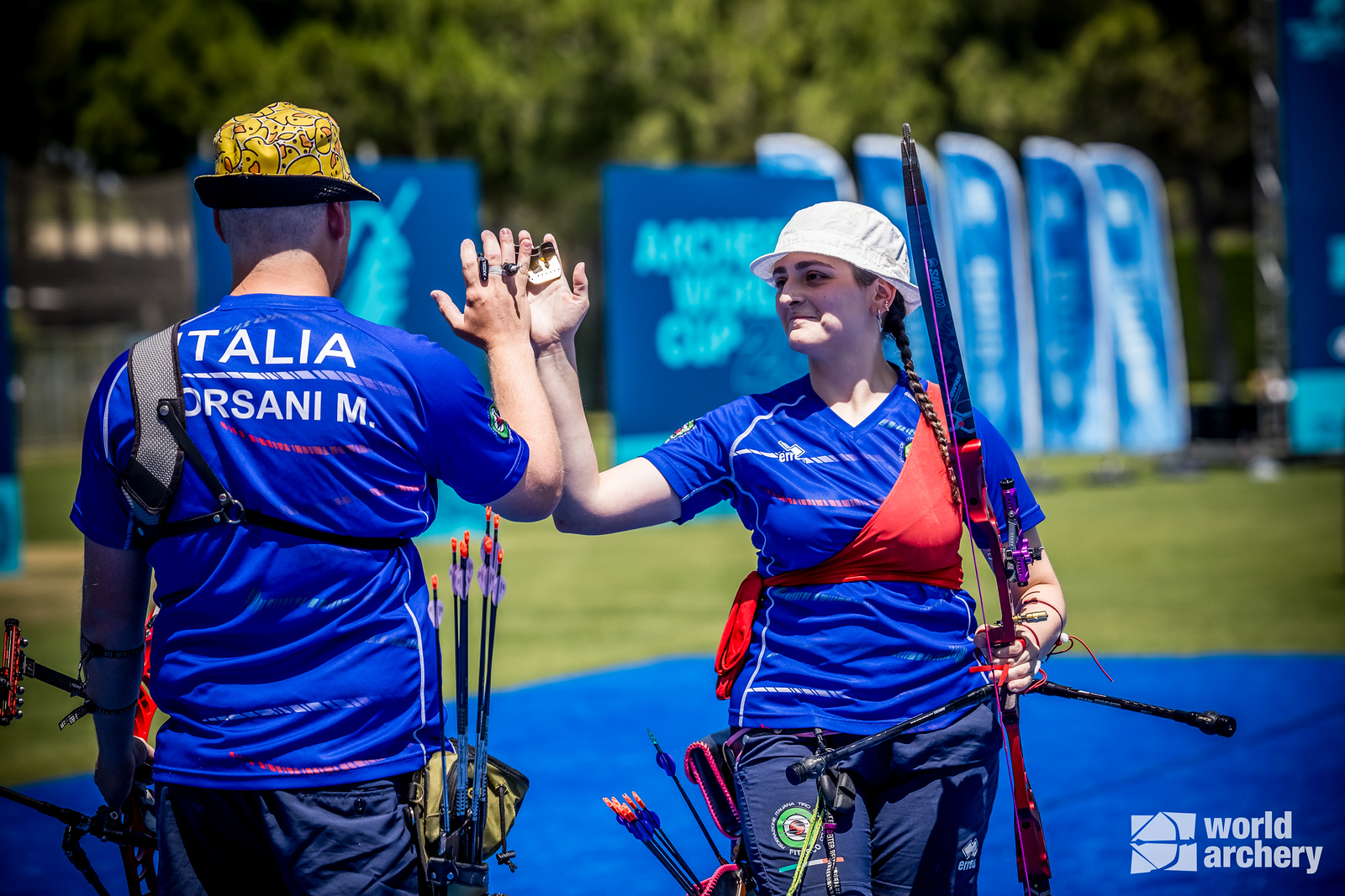 Atleti Matteo Borsani e Roberta Di Francesco