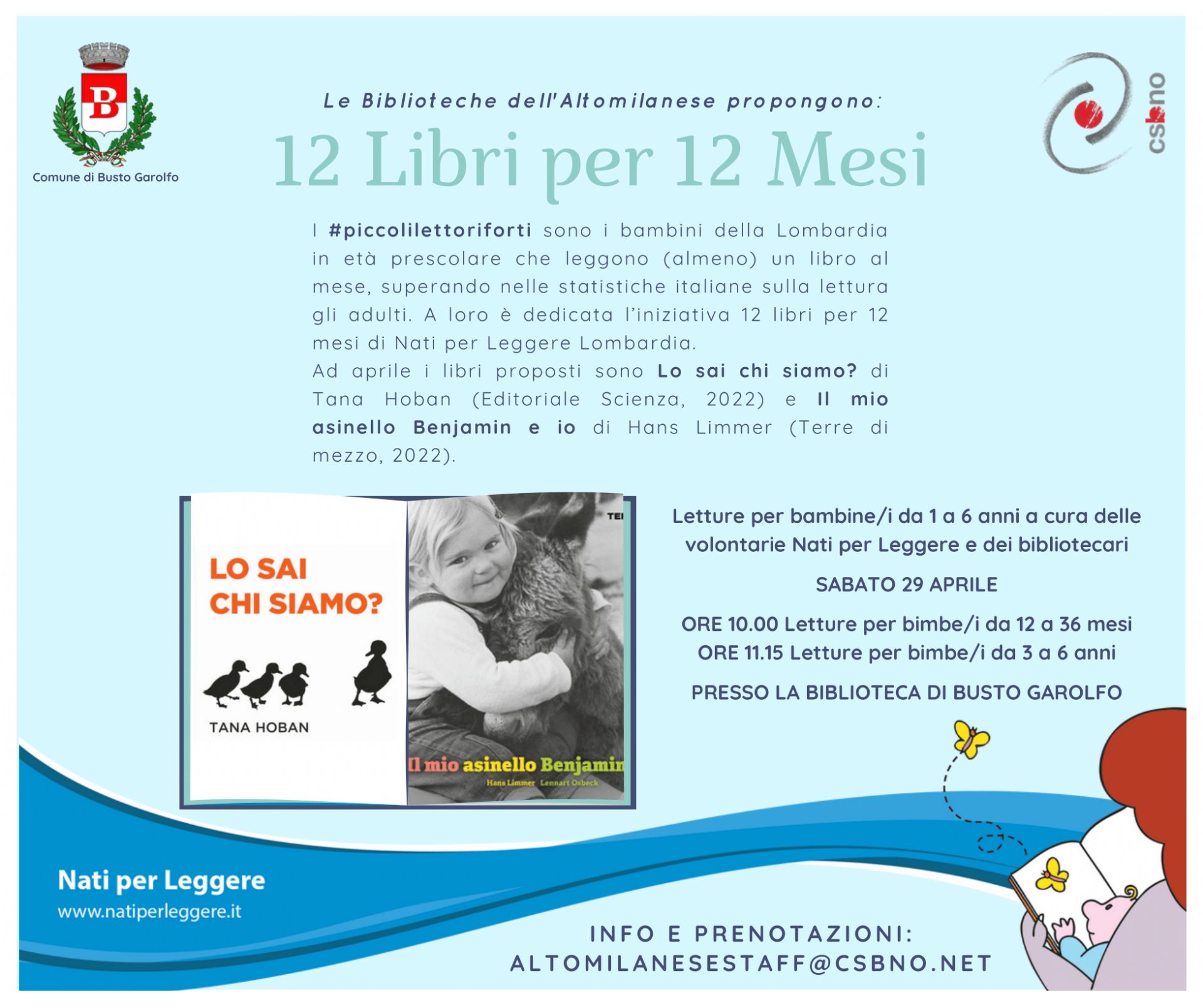 12 Libri per 12 Mesi - Comune di Busto Garolfo